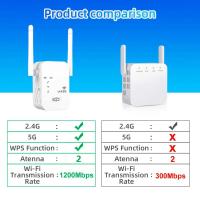 Amplificador WiFi 5G de 1200Mbps Extensor inalámbrico WiFi con señal de largo alcance - details 4