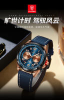 Reloj suizo nuevo para hombre reloj de cuarzo cronógrafo casual de moda para hombre - details 1