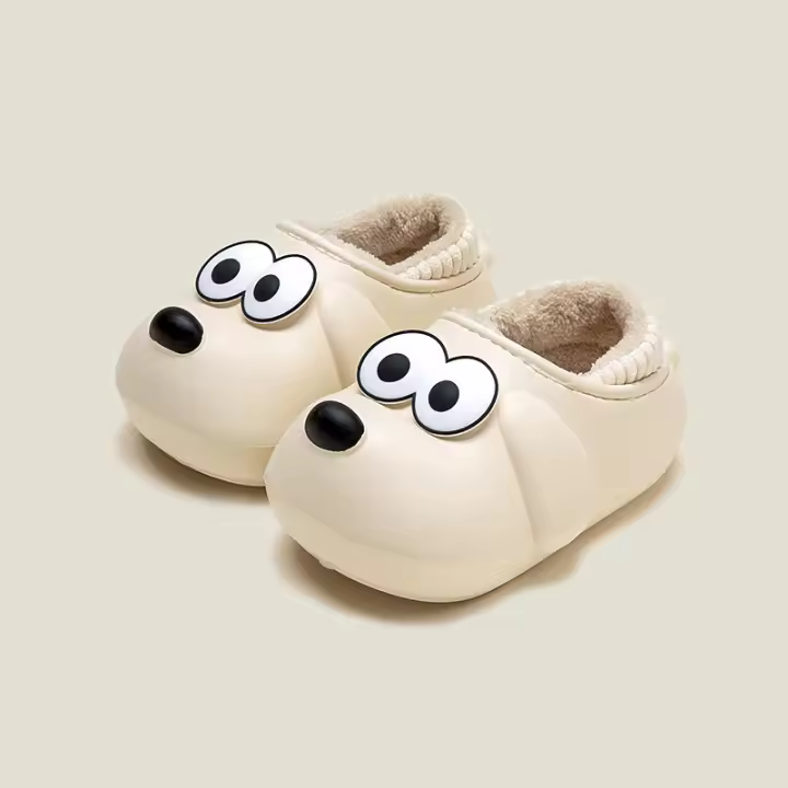 Caliente impermeable bolsa de terciopelo y interior para bebé que preserva el cabello, zapatillas de casa, zapatos de algodón. - 1