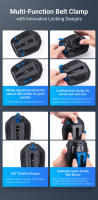 Funda de Manillo Modular Rápida Nextorch V12 Adecuada para Cinturones de ≤ 2.1 pulgadas Material de Nylon Fibra de Vidrio Utilización para Herramientas de Holster y Estuche - details 3