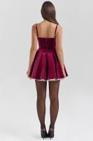 2025 Navidad blanqueamiento chica picante arriba en vestido de princesa con tirantes para mujer Pony - details 3