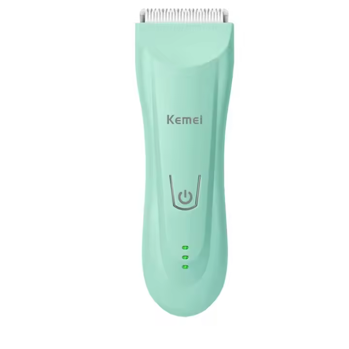 Kemei-cortadora de pelo de bebé para niños, Kit de corte de pelo inalámbrico, recargable e impermeable, cuchilla de cerámica, silencioso, 811 - 1