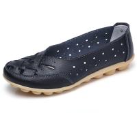 Zapatos de mujer para verano, zapatos planos de cuero suave, mocasines planos sin cordones, zapatos casuales para mujer, respirador - details 10