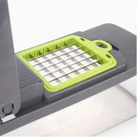 Cortador de Verduras de Mano Multifuncional Set de 16 Piezas Rebanador de Frutas con Contenedor - details 3