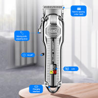 Keme-cortadora de pelo profesional inalámbrica para hombre, máquina de corte de pelo eléctrica ajustable con cable de metal completo, Original - details 1
