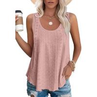 Camisetas informales holgadas sin mangas de talla grande para mujer, camisetas sin mangas de verano 2025, camisetas sin mangas de moda para mujer - details 3