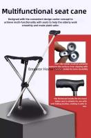 Sillas plegables portátiles para exteriores, taburetes para caminar para personas mayores, sillas ligeras para senderismo y uso en la playa, muebles de caña - details 3
