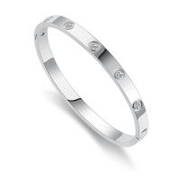Pulseras de oro para mujer Amistad Amor Brazalete Pulseras Cubic Zirconia Pulsera de acero inoxidable Joyería San Valentín Cumpleaños Regalos de Navidad para mujeres Stuffers de medias - details 4