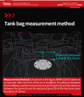 Bolsa de Tanque de Fibra de Carbono MOTOCENTRIC Impermeable, Anti-robo, Reflectante, Gran Capacidad, Soporte de Teléfono, Anillo de Adaptador, Correa de Hombro - details 7
