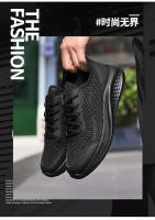 Zapatos deportivos de verano para hombre, con superficie mh transpirable, ligeros e informales, suela gruesa de gran tamaño para correr y viajar - details 4