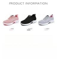 Zapatillas de moda para mujer Fly Woven Zapatillas de malla transpirable cómodas Air Cushion Zapatillas para correr Zapatillas deportivas - details 2