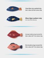 C002 viene con hierba gatera, varios peces simulados y juguetes para gatos - details 6