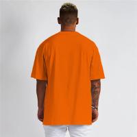 Mens Loose Oversized Half Sleeve T Shirt Mesh Quick Dry Streetwear Hip Hop Fitness T-shirt Summer Gym Clothing Workout Tee shirt - details 12
