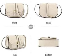 Bolso de Hombro de Cuero PU para Mujeres Bolso de Mano con Correa Desmontable - details 1