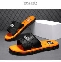 Nuevas zapatillas de verano de los hombres desgaste tendencia antideslizante zapatillas frescas casa de los hombres baño flip - details 12