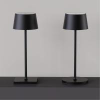 Lámpara LED recargable USB de Mesa Regulable - Larga duración - Luz regulable (Dimmer) con un toque - Casa y restaurante - Protección IP54 - Dorado Oscuro - details 41