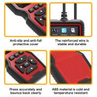 Herramienta de diagnóstico del escáner OBD2 para Automóvil, Luz del Motor, Lector de códigos de Falla del Automóvil, herramienta de detección de prueba de Tensión DE LA Restauración - details 3