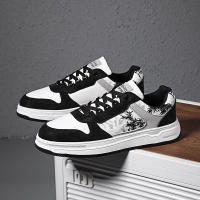 Zapatos de cuero transpirables informales para hombres, tablero, primavera, blancos, estilo deportivo - details 4