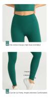 ZHUMU GYM Conjunto de Yoga Top Deportivo de Nylon para Mujeres Leggings de Pilates Fitness - details 4