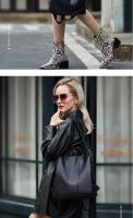 Mochila antirrobo con cremallera para mujer, bolso de mano de hombro de moda con correa extraíble para el trabajo - details 10