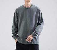 Camiseta De Manga Larga De algodón para hombre, camisetas De talla grande, primavera y verano, 100% - details 1