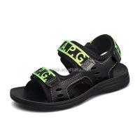 Nuevas chanclas Little Shark 28-39, zapatillas ligeras de verano con punta abierta para el regreso a la escuela, sandalias baratas para niños y niñas - details 0