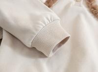 Sudadera de flores para niña, punto grueso de algodón, ropa coreana para niños, adecuada para todas las estaciones - details 7
