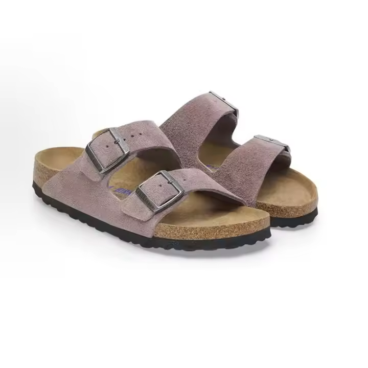 Buroalma Zapatillas de mujer sandalias Birkenstock Arizona Comodidad Resistente al desgaste - 1