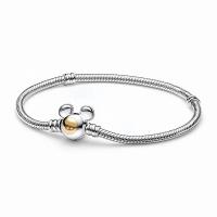 Pulsera de cadena de serpiente de plata, regalo de joyería, compatible con original - details 1