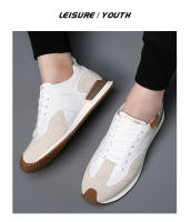 Zapatos casuales de hombre, zapatos blancos pequeños de cuero, zapatos versátiles para niños, zapatos Forrest Gump - details 23