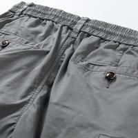Men's Cargo Shorts Fit Short Outdoor Multi-Pocket Cotton Work Casual Shorts with No Belt - details 11
