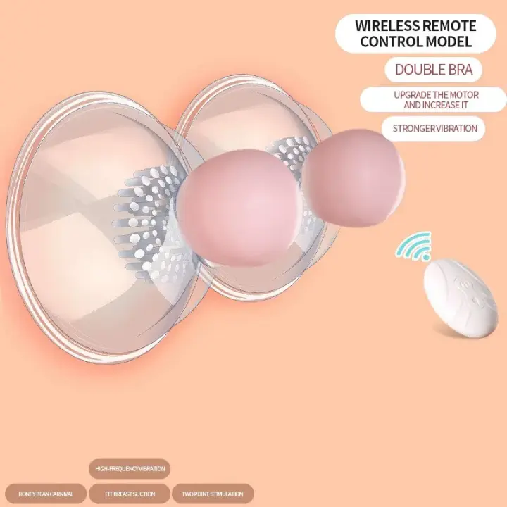 Vibrador para agrandar el pecho, masajeador de pecho eléctrico recargable, productos de masturbación para adultos - 1