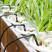 Sistema de riego con gotero de agua para jardín, boquilla rociadora de flores, Kit de flecha, maceta para plantas, césped, 2/4/8L - details 4