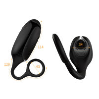 Vibrador de choque eléctrico para hombres, masturbador masculino, entrenamiento de resistencia, masajeador Sexual, anillo de glande, entrenador, juguete Sexual - details 17