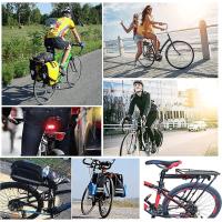 80 kg, portabicicletas Ajustable Portaequipajes-Estante Súper Fuerte Mejora Estante para Bicicletas Portabicicletas de 4 patas fuertes - details 6