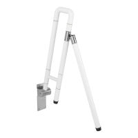 Barra de agarre de seguridad para inodoro plegable, barra de agarre blanca en forma de L para discapacitados, Asa de asistencia para baño y ducha, Riel de mano para inodoro - details 7
