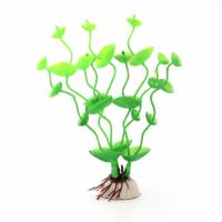 Plantas artificiales para pecera, planta de agua para acuario, adornos para pecera, accesorios de decoración, 1 unidad - details 1