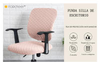 Funda para Silla De Escritorio, Tela De Protección antimanchas, Incluye Cubierta De Respaldo y Cubierta De Asiento - details 0