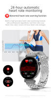 Reloj inteligente VL45 Pro, dispositivo con detección ECG, Bluetooth, llamada de emergencia SOS, fotografía remota, Pantalla AMOLED, novedad de 2024 - details 13