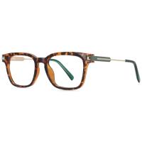 Monturas de gafas ópticas anti luz azul para hombre, gafas cuadradas retro de moda para computadora - details 0