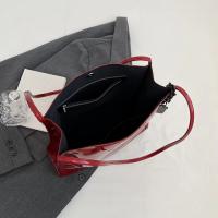 Bolso de hombro de charol para mujer, bolso de mano informal Vintage, bolso de compras de gran capacidad - details 16