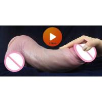 Empaque privado, consolador gigante realista enorme y Sexy, masturbadores vaginales grandes de silicona suave, juguete erótico para ventosa, pene grueso con glande - details 0
