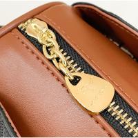 Bolso De Hombro Para Mujer De Lujo De Diseñador Famoso Bolso Bandolera Moda Cuadros Trendy Material PU Con Cierre De Cremallera - details 9