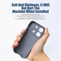Funda Redmi Note 13 Original de silicona líquida para teléfono Xiaomi Redmi Note 13 Note13 Pro Note13Pro Plus, funda trasera suave - details 3