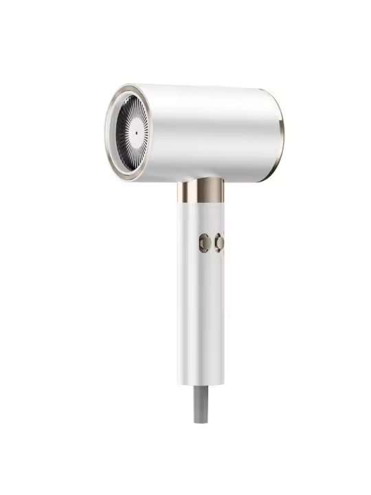Secador de pelo de alta velocidad con iones negativos Cuidado del cabello, calor y viento fresco para peluqueros. Doméstico de alta potencia con enchufe europeo - 1