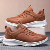 Zapatillas Deportivas Ligeras De Otoño Para Hombre, Zapatos Informales Con Cordones Para Hombre, Zapatos Deportivos Acolchados Para Correr, Zapatos Para Caminar Impermeables Para Invierno - details 12