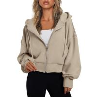 Otoño mujer sudaderas con capucha casual manga larga señora sudaderas con capucha tops - details 2