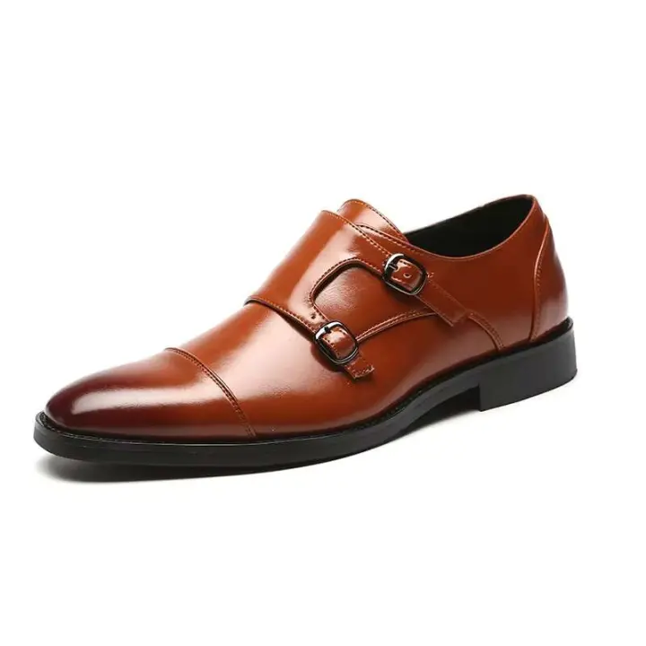 Venta caliente de los zapatos ocasionales de cuero de los hombres del vestido de la moda de la calidad en China - 1