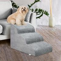 Non-Slip Foam Dog Ramps Friendly Machine Washable Slope Dog Steps Easy Install Detachable Pet Climbing Ladder Sofa - details 3