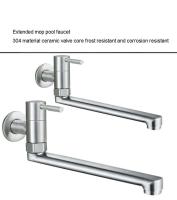 Grifo de Cocina de Acero Inoxidable Rotación de 180° Grifo de Piscina con Fregadero - details 0